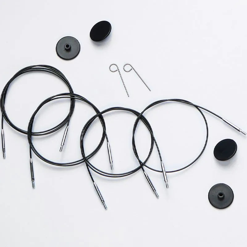 Stainless Steel Swivel Cables KnitPro