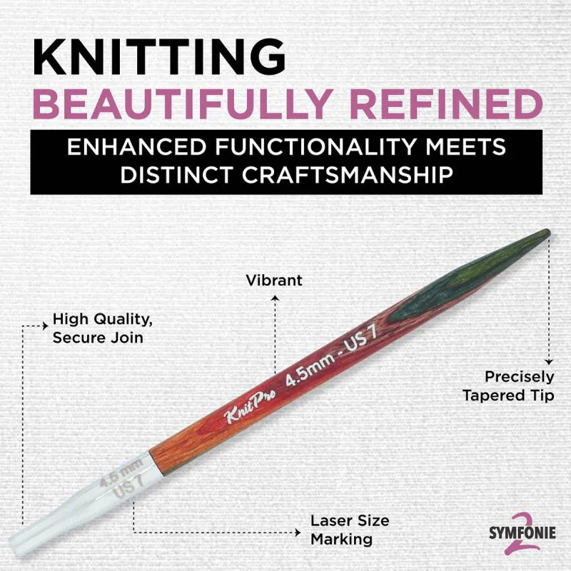Knitpro Symfonie 2 Interchangeable Needle Tips