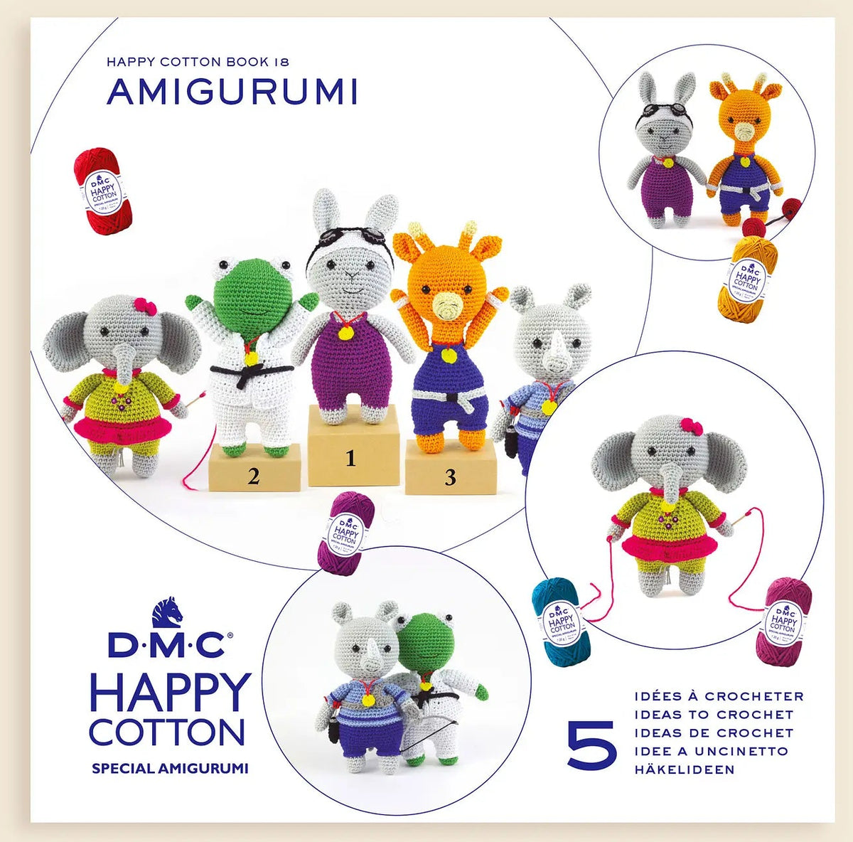 Happy Cotton Book 18 Sports- DMC