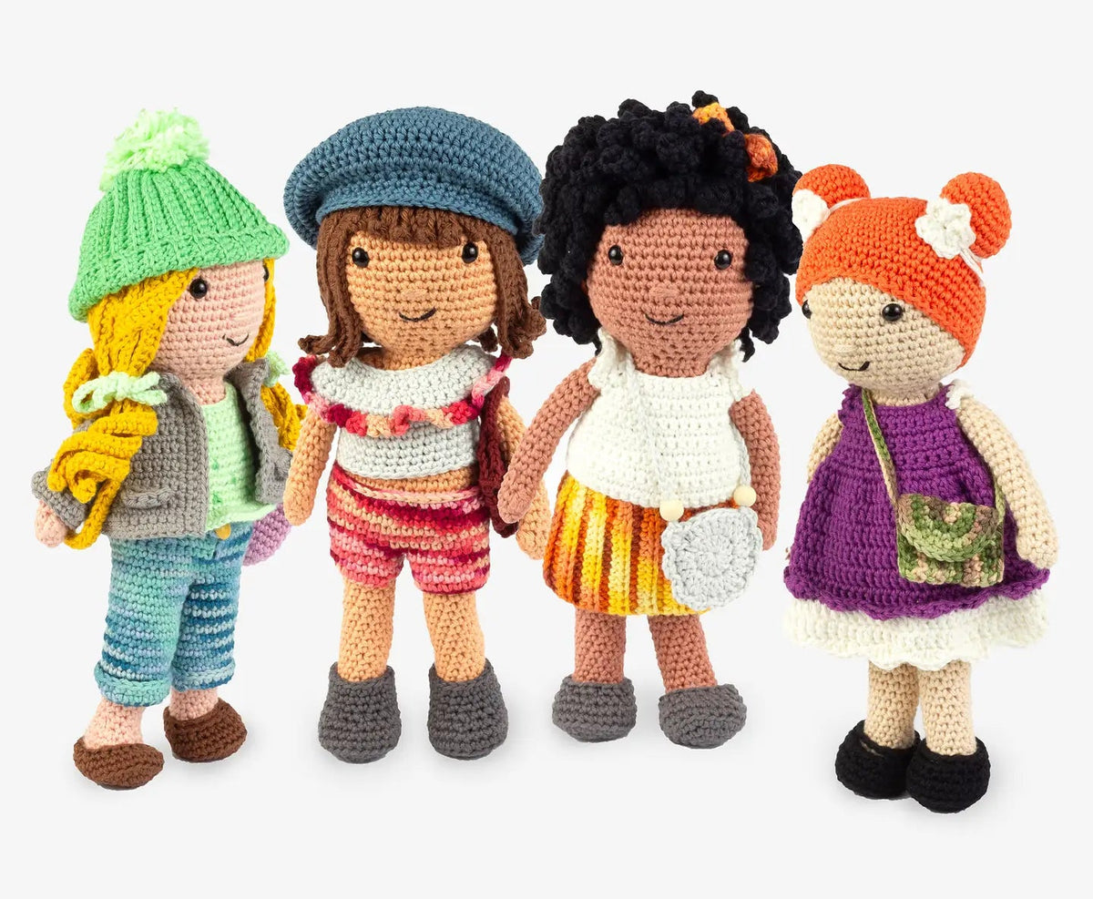 Happy Cotton Book 20 Dolls - DMC