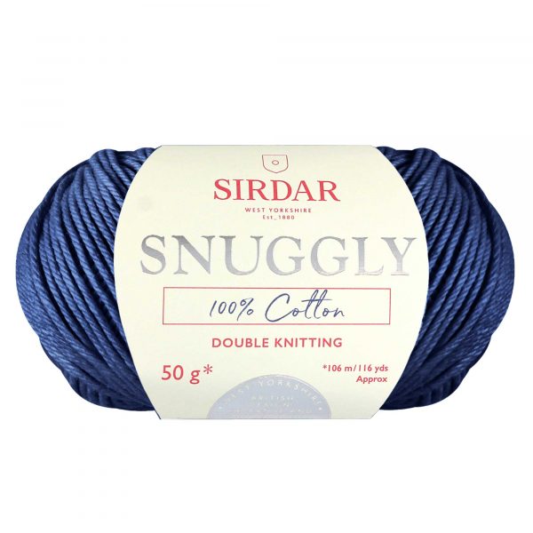 Sirdar Snuggly 100% Cotton DK Navy