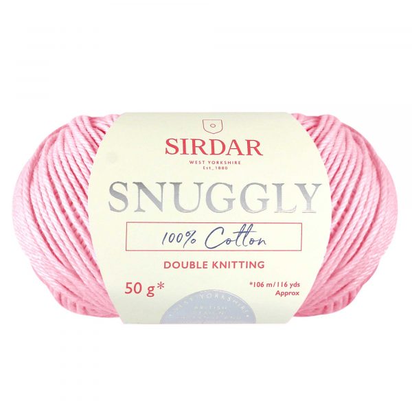 Sirdar Snuggly 100% Cotton DK Rose