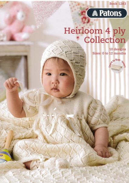 Heirloom 4 ply Collection - Patons Book 1283