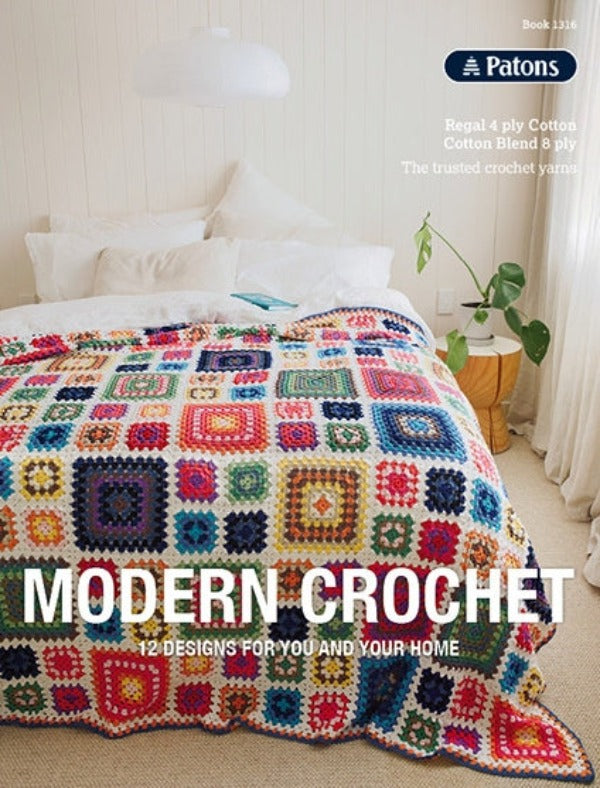 Modern Crochet - Patons Pattern Book 1316