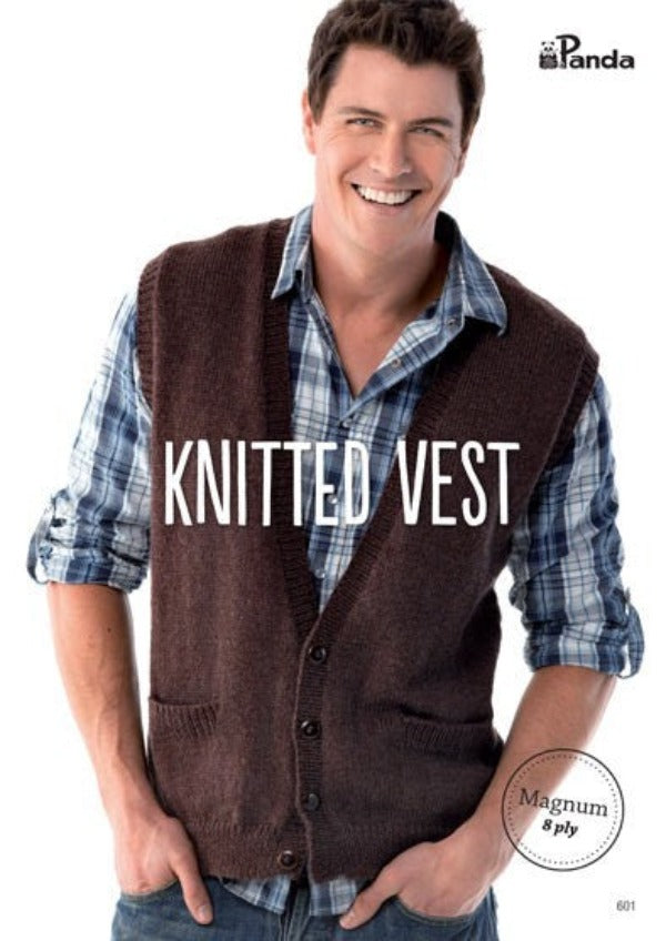 Knitted Vest Panda 601