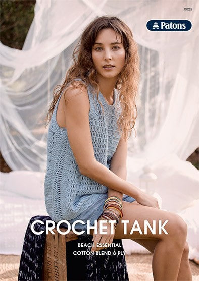 Crochet Tank - Patons 0025