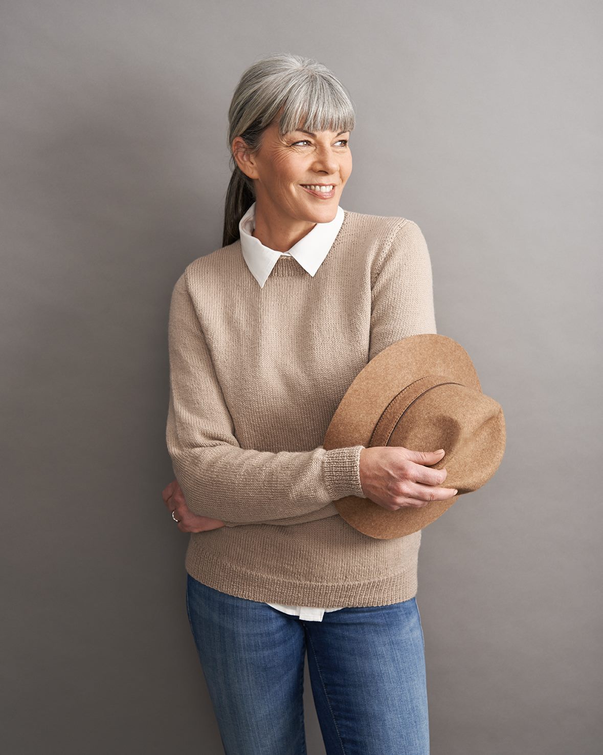 Jumper with Set-In Sleeves