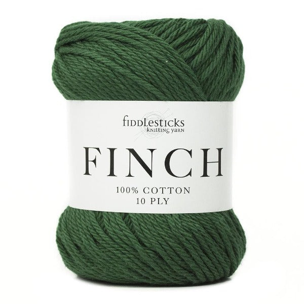 Fiddlesticks Finch Cotton 10 ply Emerald