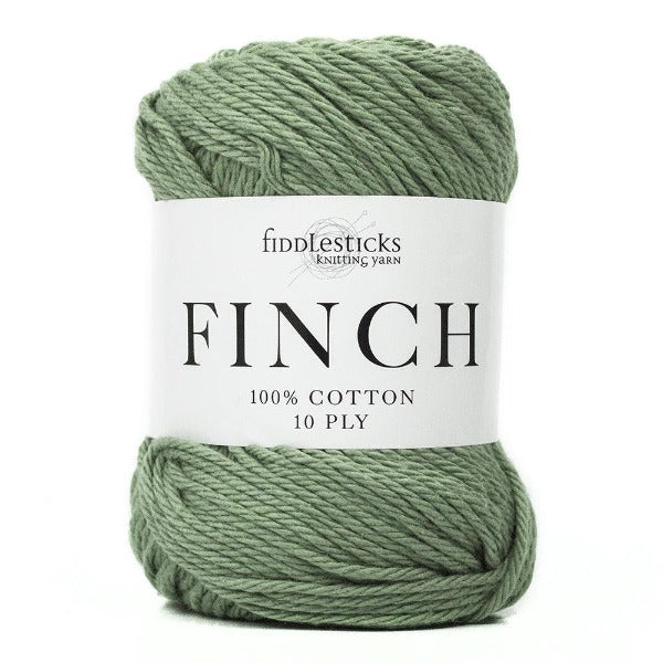 Fiddlesticks Finch Cotton 10 ply Sage