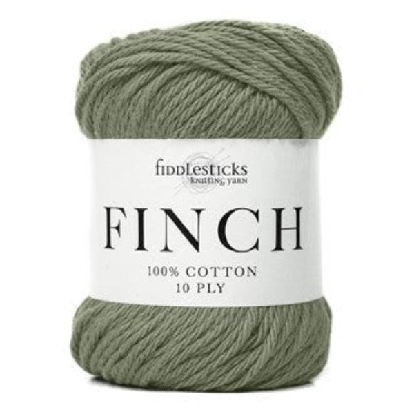 Fiddlesticks Finch Cotton 10 ply Khaki