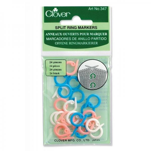 Split Ring Markers - Clover
