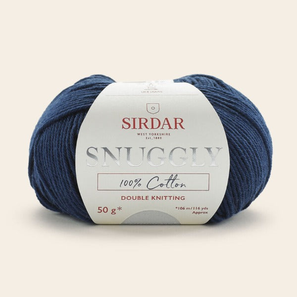 Sirdar Snuggly 100% Cotton DK Navy