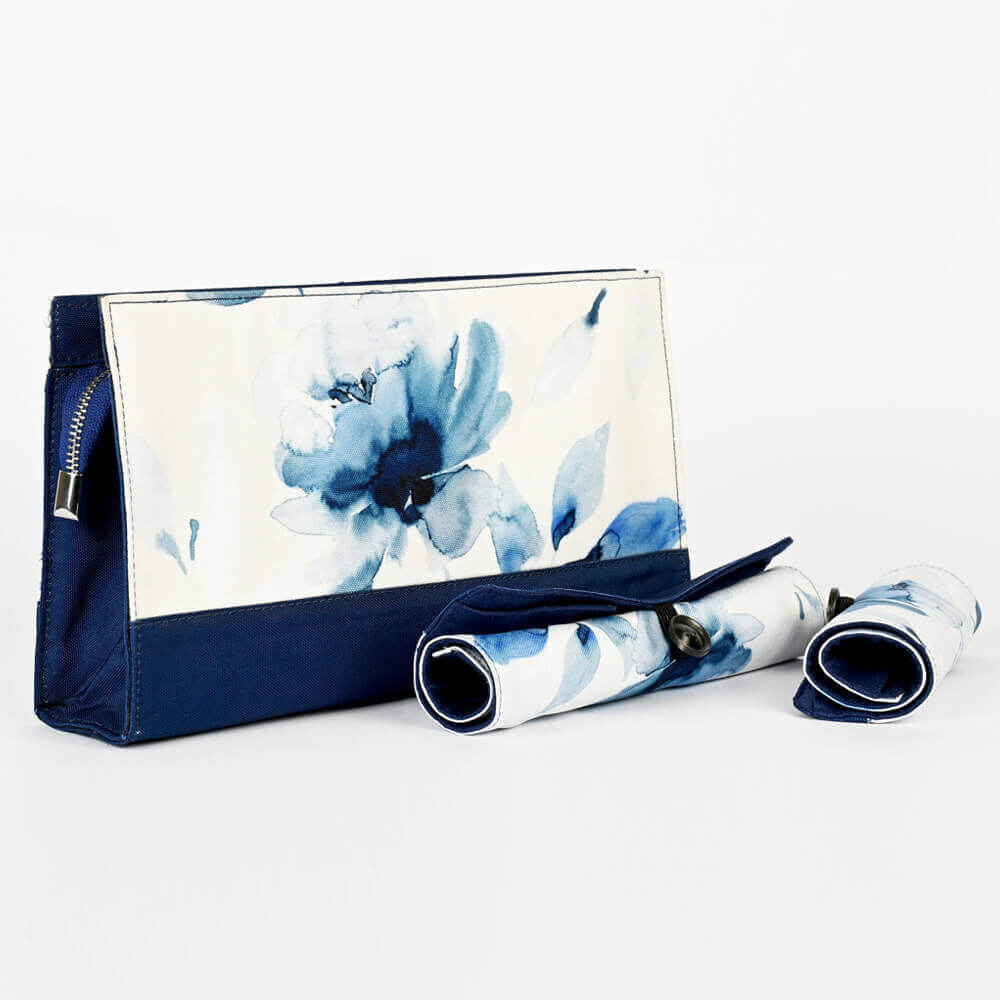 Blossom Project Pouch with Roll Up Cases - KnitPro