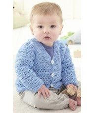 Crochet Jacket in Snuggly DK - Sirdar 4860