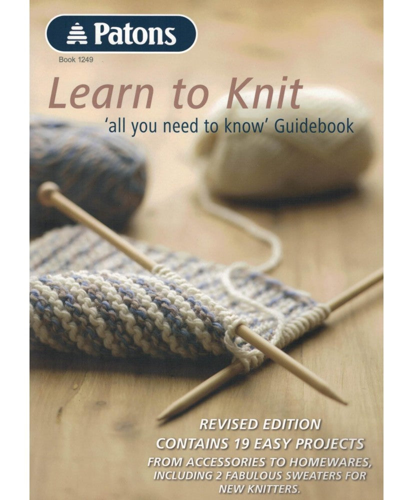 Learn to Knit - 1249