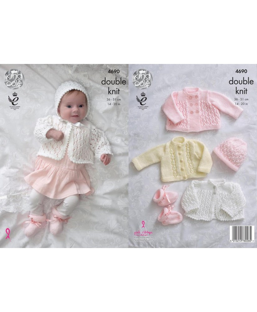 Baby Set in DK - King Cole 4690