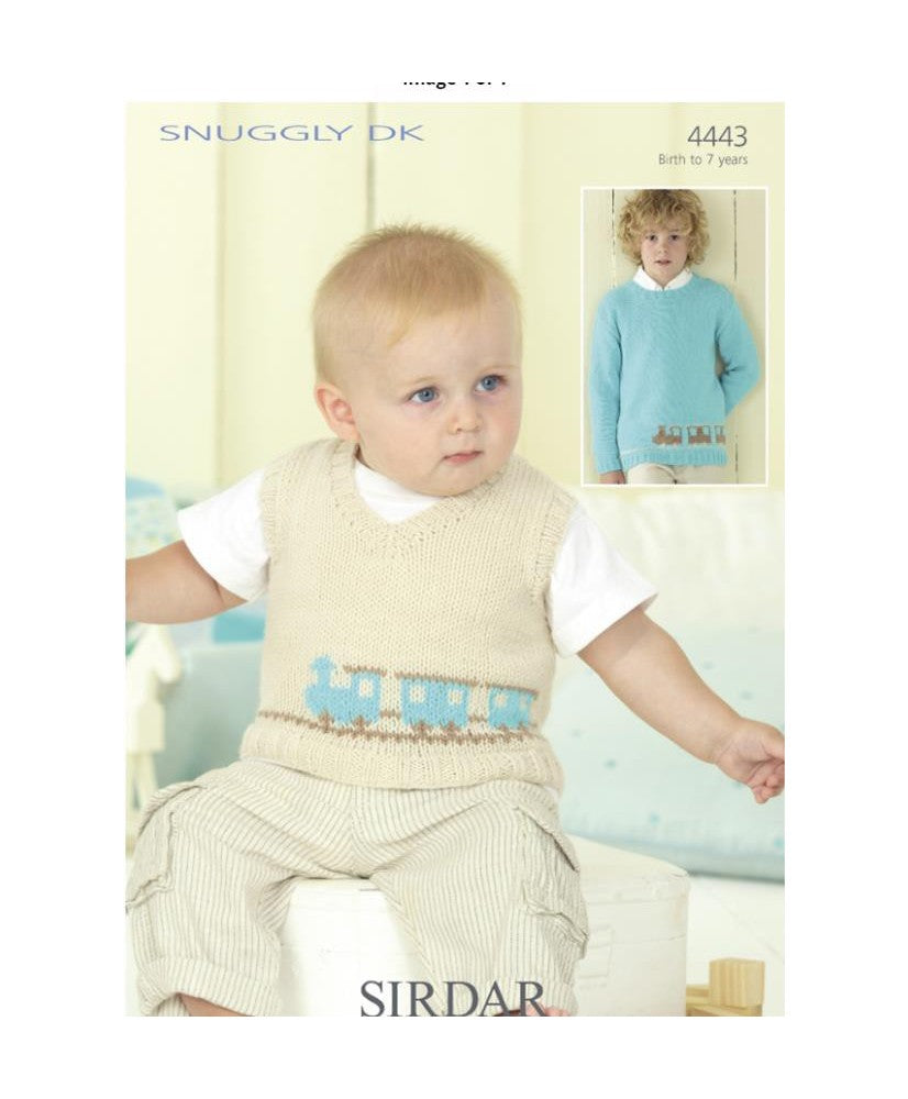Train Tank and Sweater in Snuggly DK - Sirdar 4443
